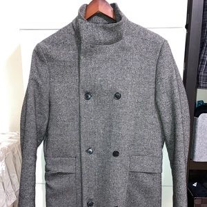 H&M Wrapover Coat (38R)